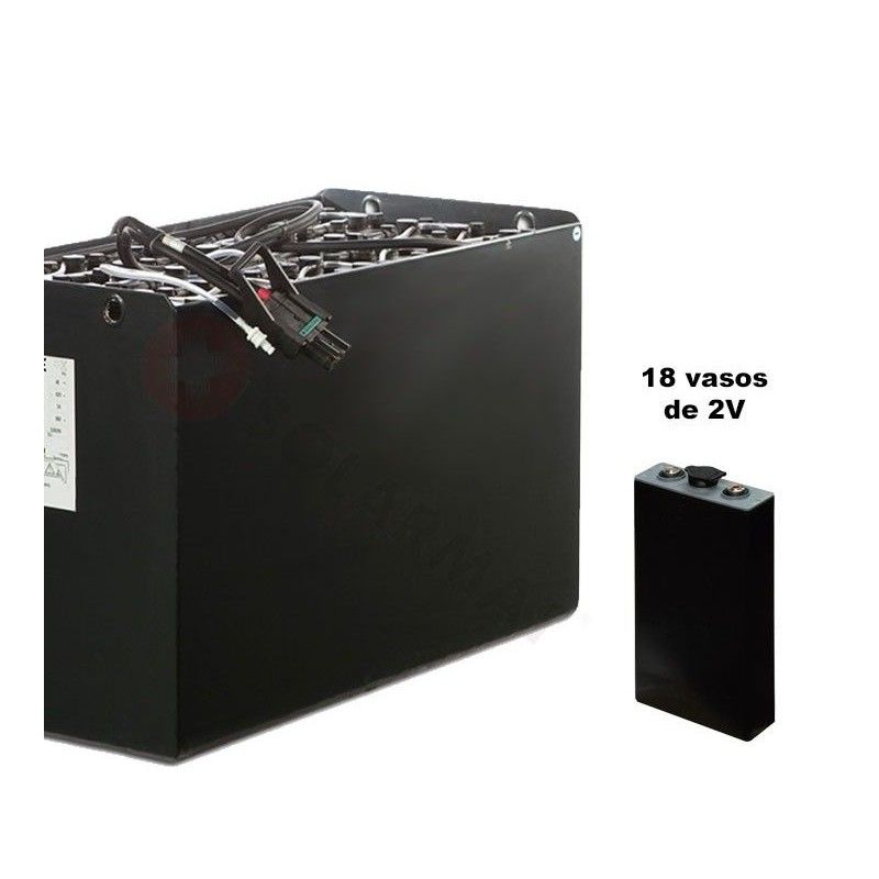 Batería de tracción 36V 03 PzS0420L C/Ac