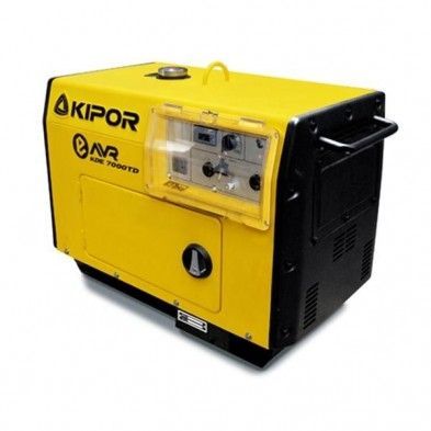 Generador Diesel monofásico 3000 RPM AVR KDE7500TD