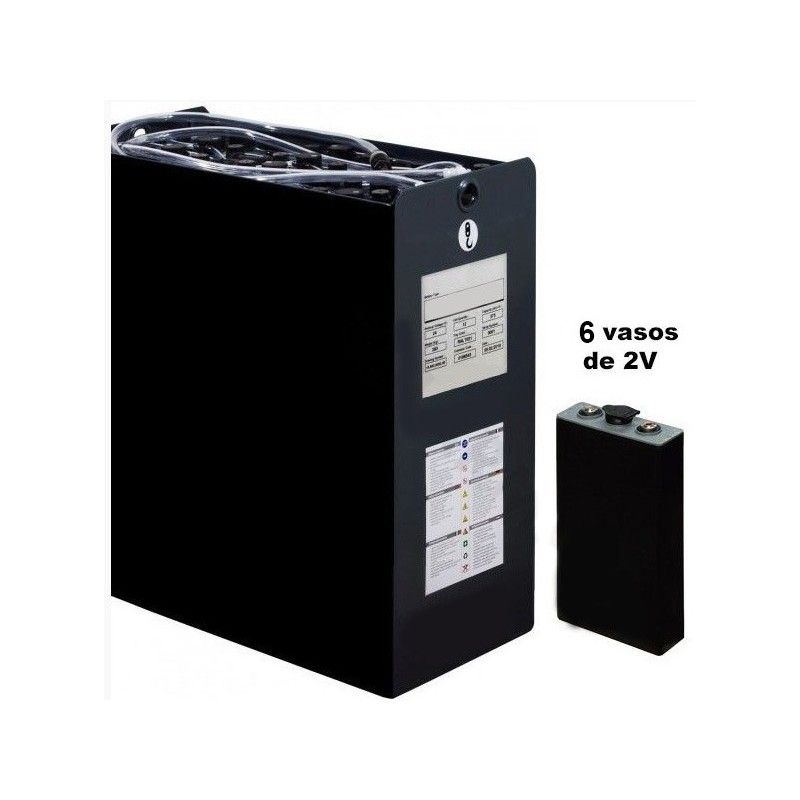 Batería de tracción 12V 05 PzS 0400L C/Ac