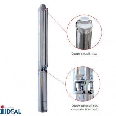 Electrobomba sumergible 4" Tritón SMI-17 4CV trifásica 400V