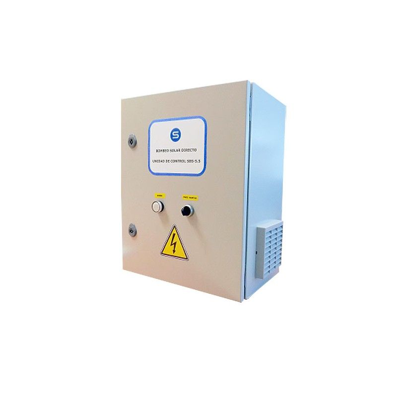 Sistema de bombeo solar directo trífasico SBS 45kW (90A) - 400V variador frecuencia